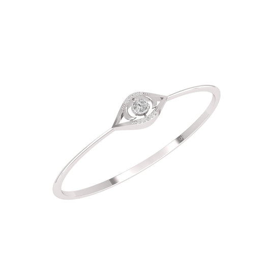 Evil Eye Inner Spark Moissanite Bracelet