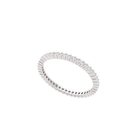 Lea Moissanite Eternity Ring