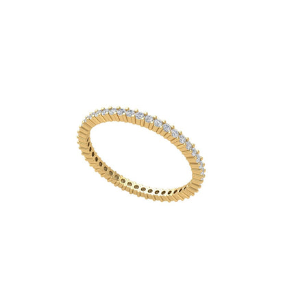 Lea Moissanite Eternity Ring