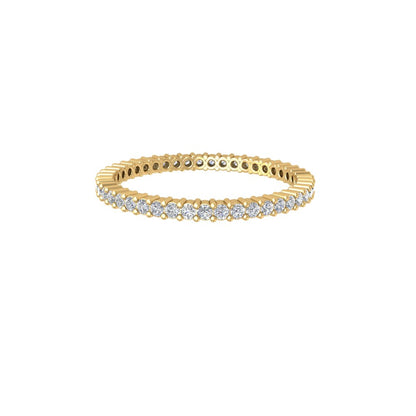 Lea Moissanite Eternity Ring