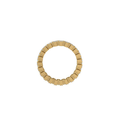 Queen Moissanite Eternity Ring