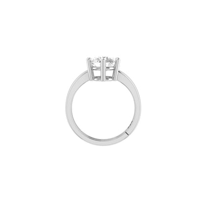 Classic Solitaire Moissanite Ring