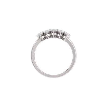 Sparkle Heart Moissanite Ring