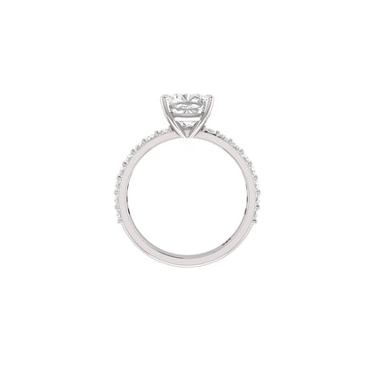 Silvia Moissnaite Ring