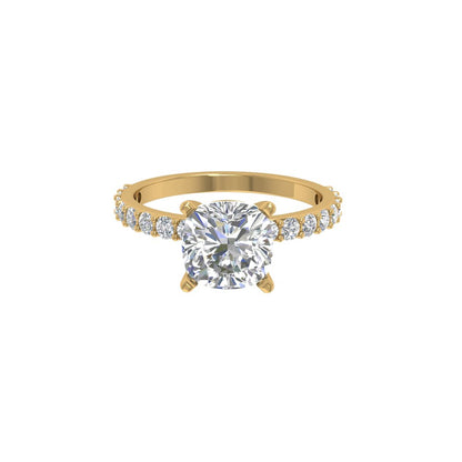 Silvia Moissnaite Ring