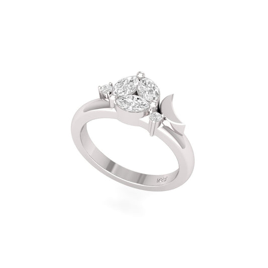 Ayla Moissnaite Ring