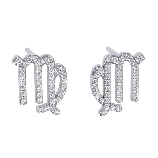 Virgo Silver Studs