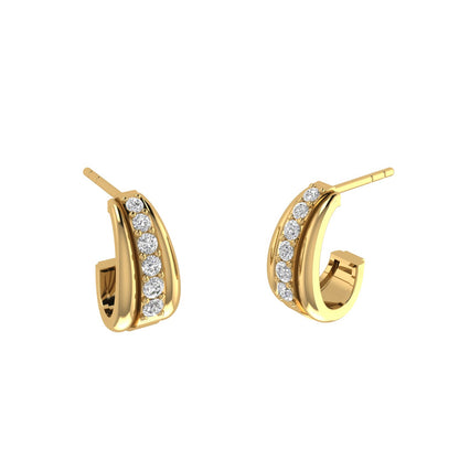 Fable Moissanite Hoops