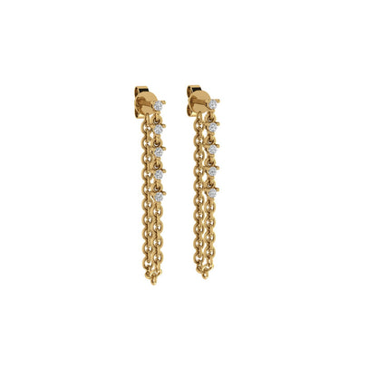 Multi Moissanite Threaders