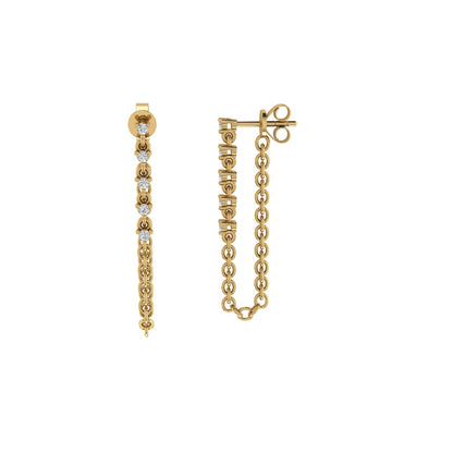 Multi Moissanite Threaders