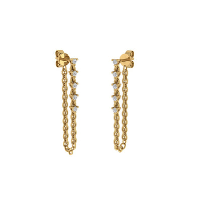 Multi Moissanite Threaders