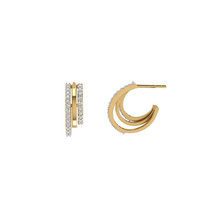 Fia Sparkle Hoops