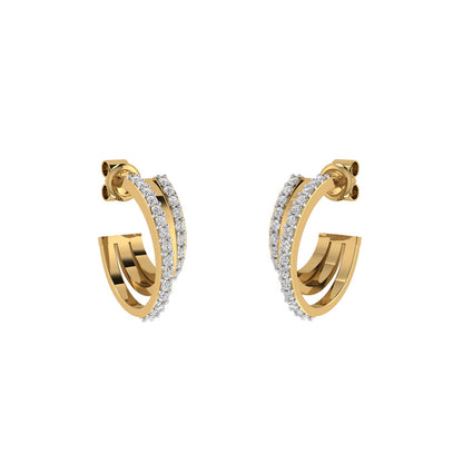 Fia Sparkle Hoops
