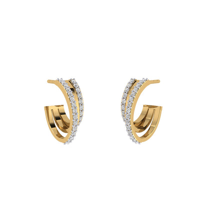 Fia Sparkle Hoops