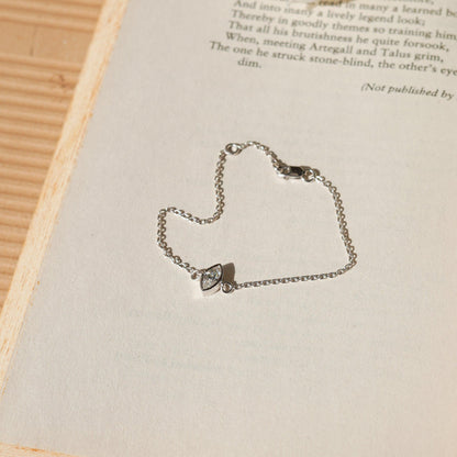 Solace Marquise Solitaire Moissanite Bracelet