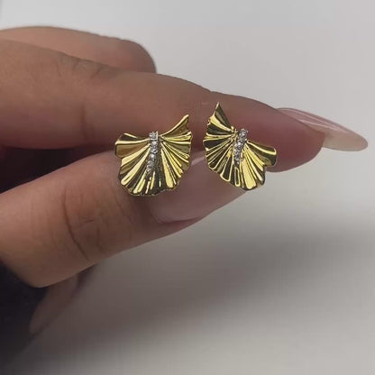 Mini Kye Swirl Earrings