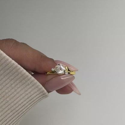 Ayla Moissnaite Ring