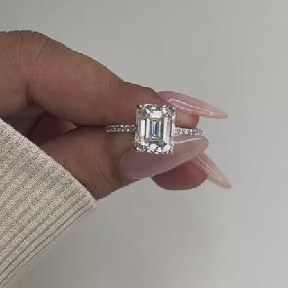 Norma Moissanite Ring