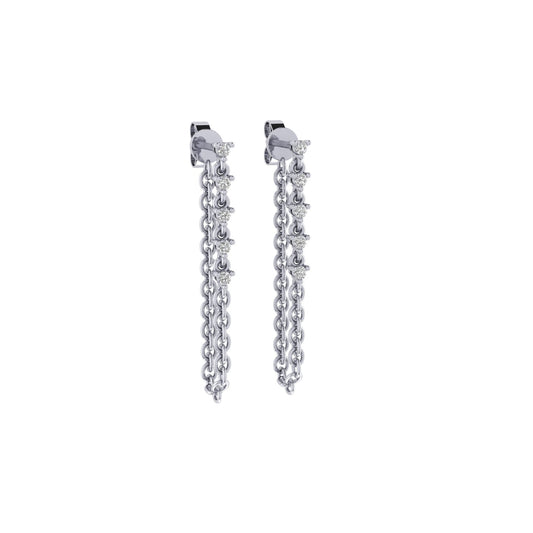 Multi Moissanite Threaders