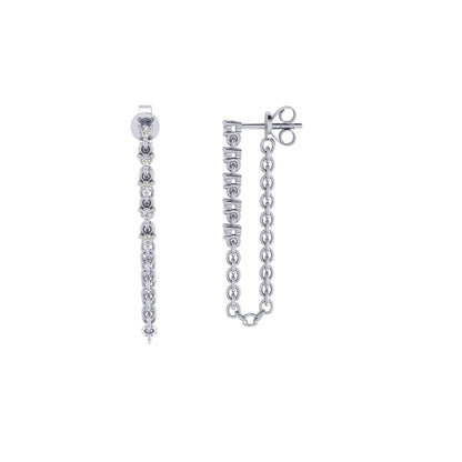 Multi Moissanite Threaders