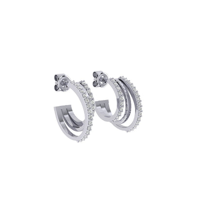 Fia Sparkle Hoops