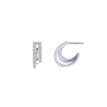 Fia Sparkle Hoops