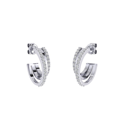 Fia Sparkle Hoops