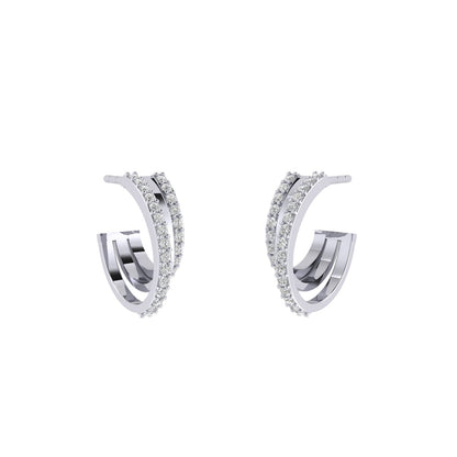 Fia Sparkle Hoops